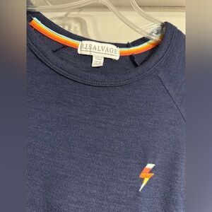 Pj Salvage Lightening Love Navy Lounge set